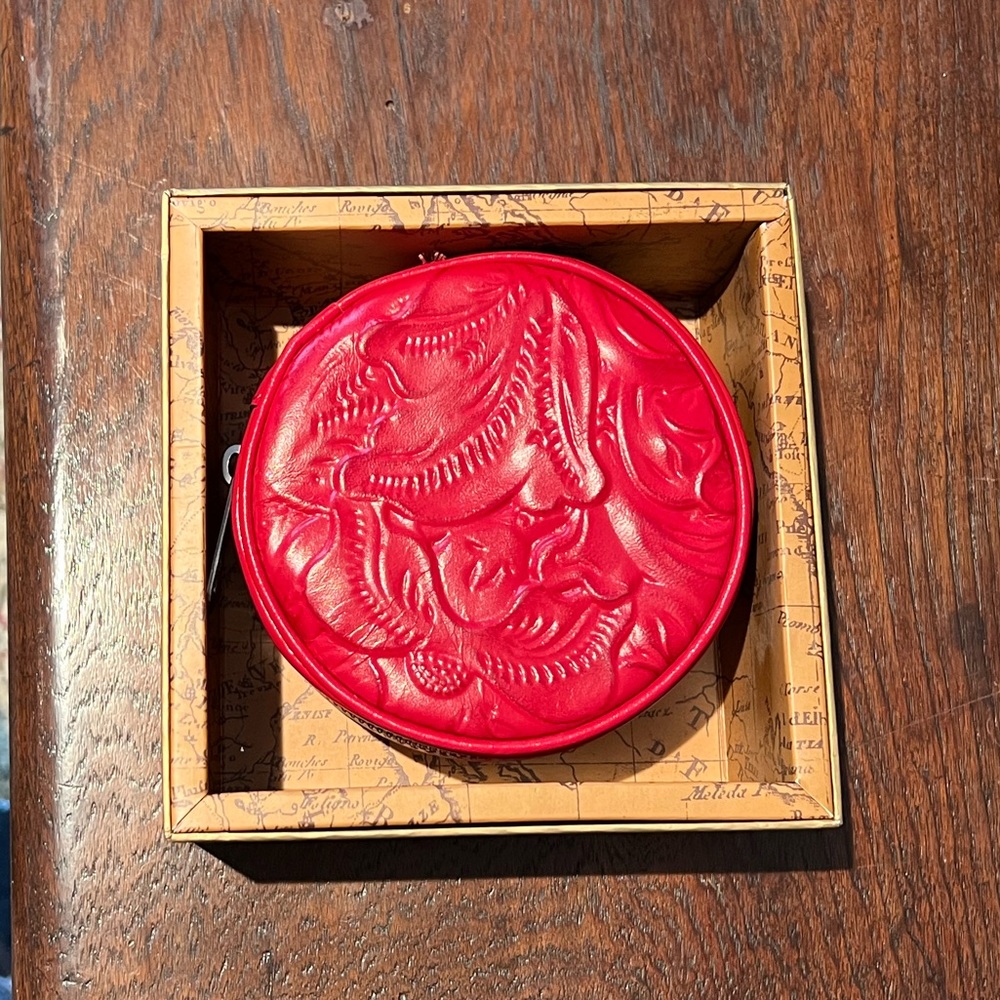 Patricia Nash leather jewelry case